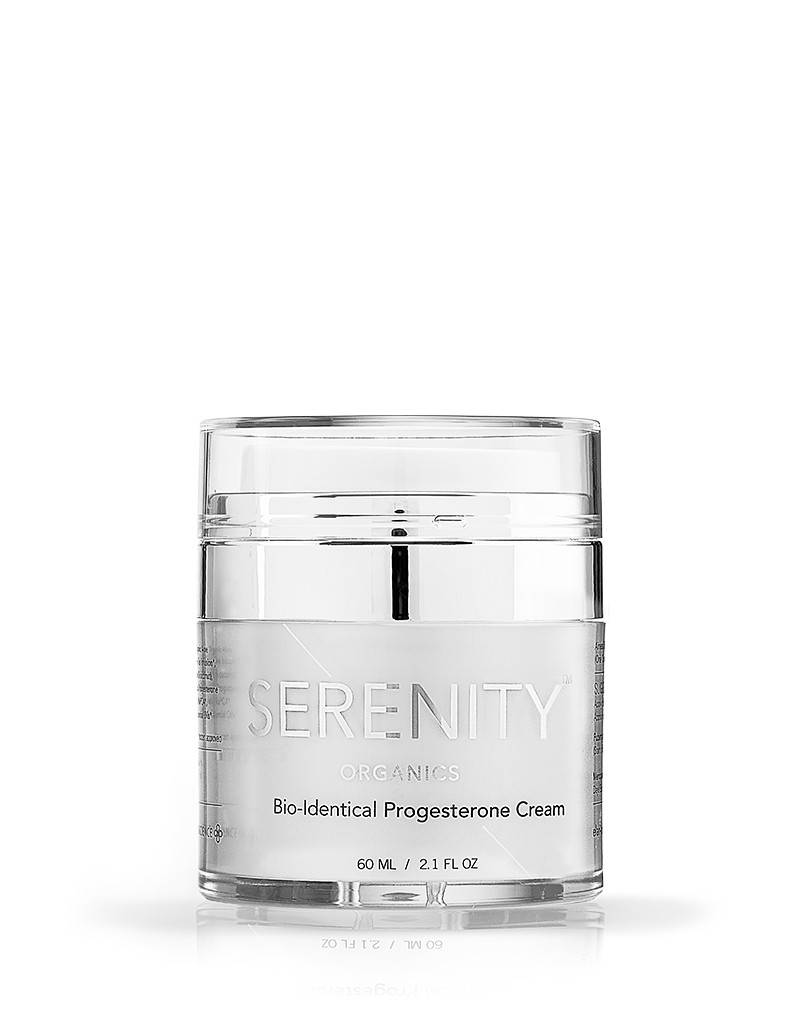 SERENITY PROGESTERONE CREAMS AIRLESS COMPRESSION JAR GMO-FREE